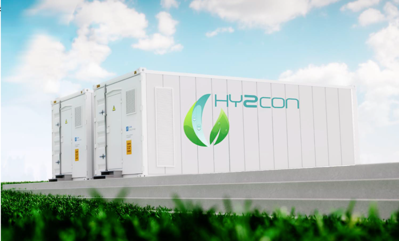Schematic view of a container-based HY2CON system